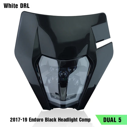 POWERZONE LED Headlight for KTM EXC XCF SX-F SMR Enduro Dirt Bike 2014-2023