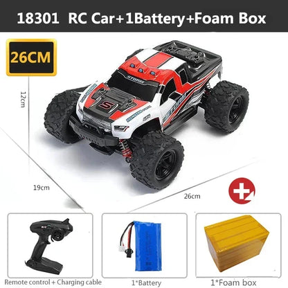 HS 18311 18321 18302 Remote Control Car 2.4GHz rc car All-Terrain 45Km/h 1:18 Off-Road Truck Toy Birthday Present for Children-EXPROTAS