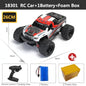 HS 18311 18321 18302 Remote Control Car 2.4GHz rc car All-Terrain 45Km/h 1:18 Off-Road Truck Toy Birthday Present for Children-EXPROTAS