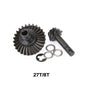 CNC Aluminium Front Rear Axle Bevel Gear SOA Mount 1/10 RC Crawler SCX10 II