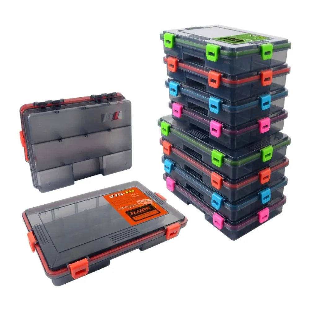 Fishing Tackle Box Waterproof Large Capacity Lure Hook Bait Storage Case