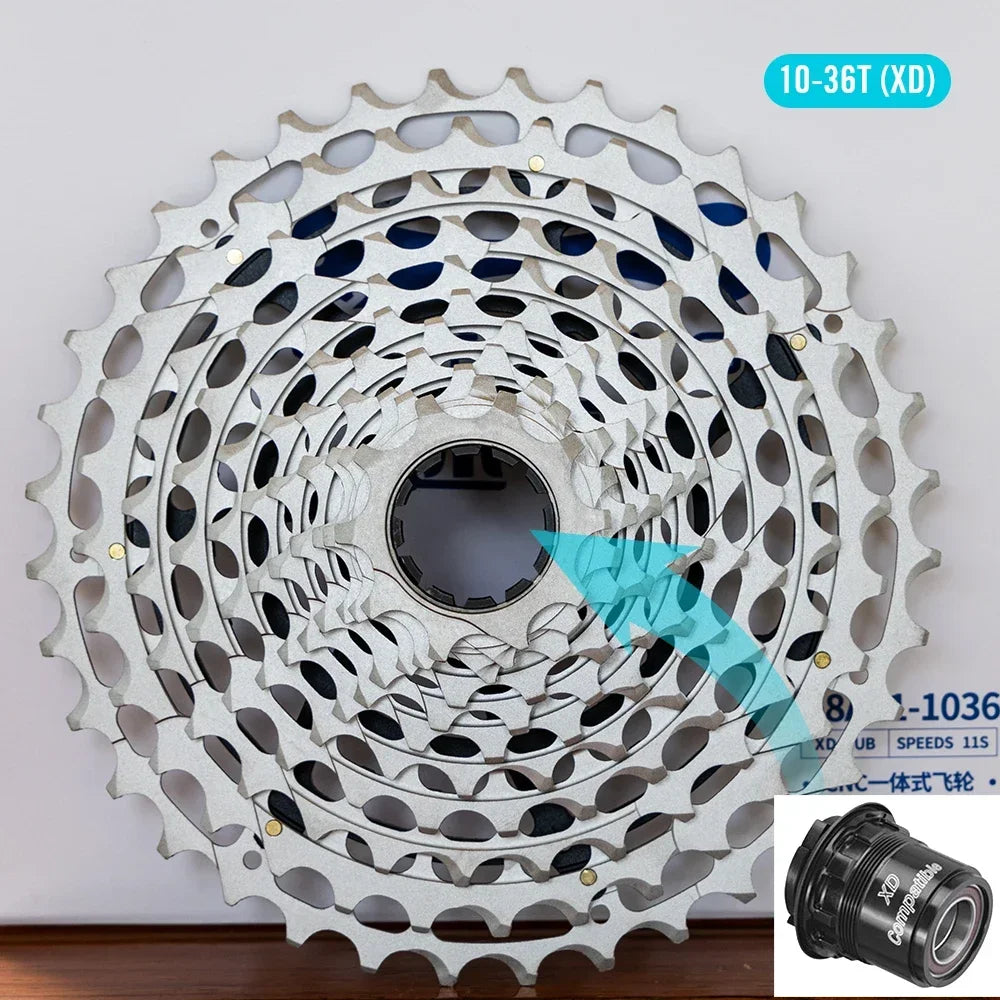 SPEDAO 11 Speed MTB Cassette HG 10–36T 10–42T CNC Compatible Shimano M8000 - EXPROTAS