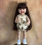 BZDOLL 55CM 22Inch Can Stand Reborn Baby Lifelike Girl Doll Full Soft Silicone Body Princess Toddler Bebe Birthday Gift-EXPROTAS