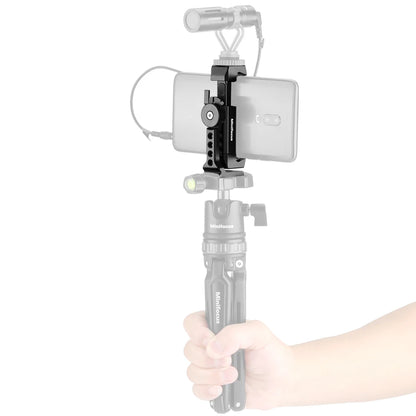 Metal Cell Phone Tripod Mount Smartphone Holder Adapter Aluminum w Cold Shoe Arca for iPhone 13 12 11 Max Pro X XR Xs 6 7 8 Plus-EXPROTAS