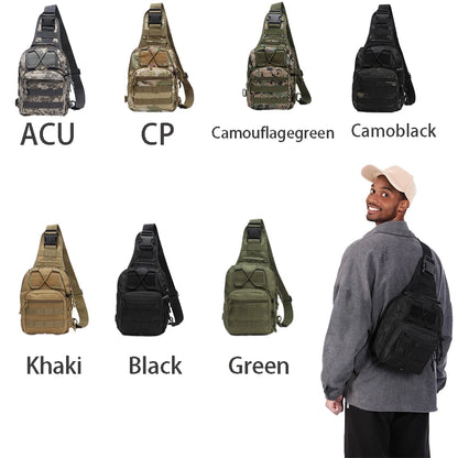 Outdoor Tactical Bag for Everyday Carry Sling Backpack Sport Pack