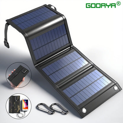 Fast Charger 100W Foldable Solar Panel Portable USB Power for Camping