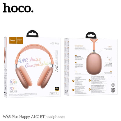 Hoco W65 Bluetooth Over-Ear Headphones Wireless Mic Sounds Sport Headsets