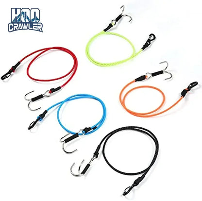 HooCrawler Kinetic Winch Strap Rescue Rope Hook 1/10 RC Crawler TRX4 SCX10
