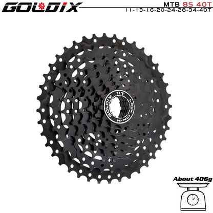 GOLDIX MTB Cassette | 8–12 Speed 40T–52T Freewheel Sprocket for Shimano/SRAM