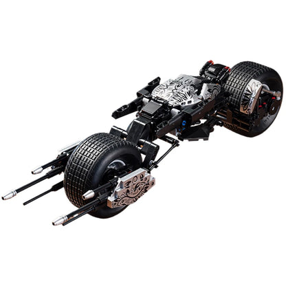 Bat Motorcycle MOC Building Blocks Dark Knight Vehicle Model Bricks Toy Gift