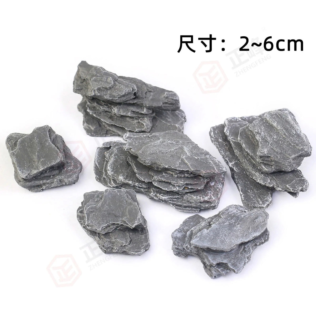 Miniature Rock Scenery Diorama Terrain for Model Railroad Base Reusable