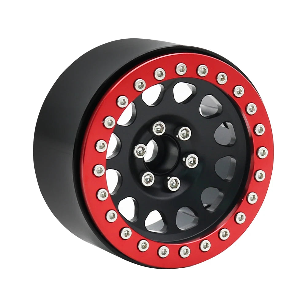 1/10 RC Crawler CNC 2.2" Aluminum Beadlock Wheels for TRX4 TRX6 Axial SCX10 Wraith Capra - EXPROTAS