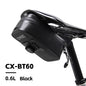 Waterproof Bike Saddle Bag CXWXC 0.6L TPU Hard Shell BOA Tail Pouch