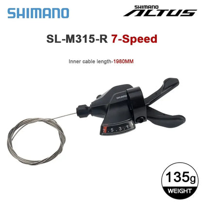 Shimano Altus SL-M315 8 Speed Right Hand Shifter MTB Bike Lever 313g