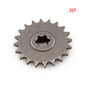T8F Front Gearbox Sprocket 11T 13T 17T 20T for 47cc 49cc Mini Moto ATV Scooter
