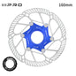 SNAIL Floating Disc Rotor 160/180/203mm 6-Bolt MTB Bicycle Brake Rotor