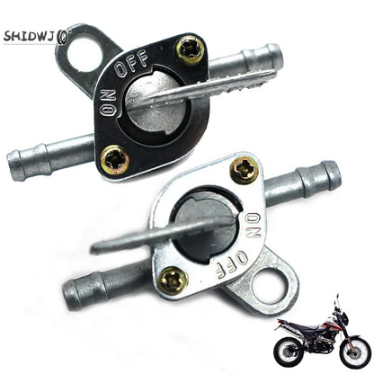 Universal Inline Petcock 55mm 6mm Fuel Tap for Motorcycle/Quad/Lawnmower