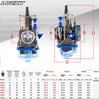 VM22 Carburetor For Predator 212cc 196cc GX160 GX200 CT200U Mini Bike Go Kart