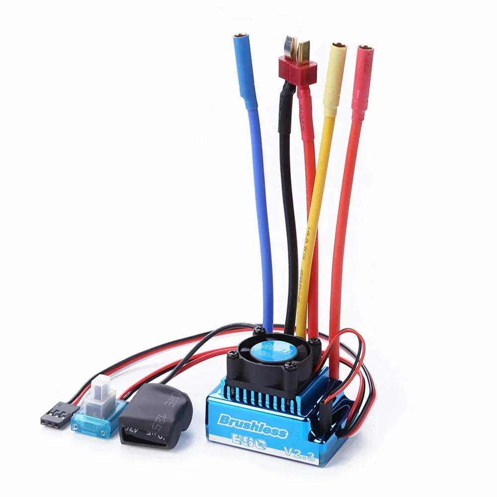 Electric Speed Controller Waterproof Brushless ESC 45A 60A 80A 120A for RC Car