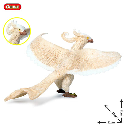 Oenux Fantasy Creature PVC Figure Dragon Phoenix Dinosaur Animal Model - EXPROTAS