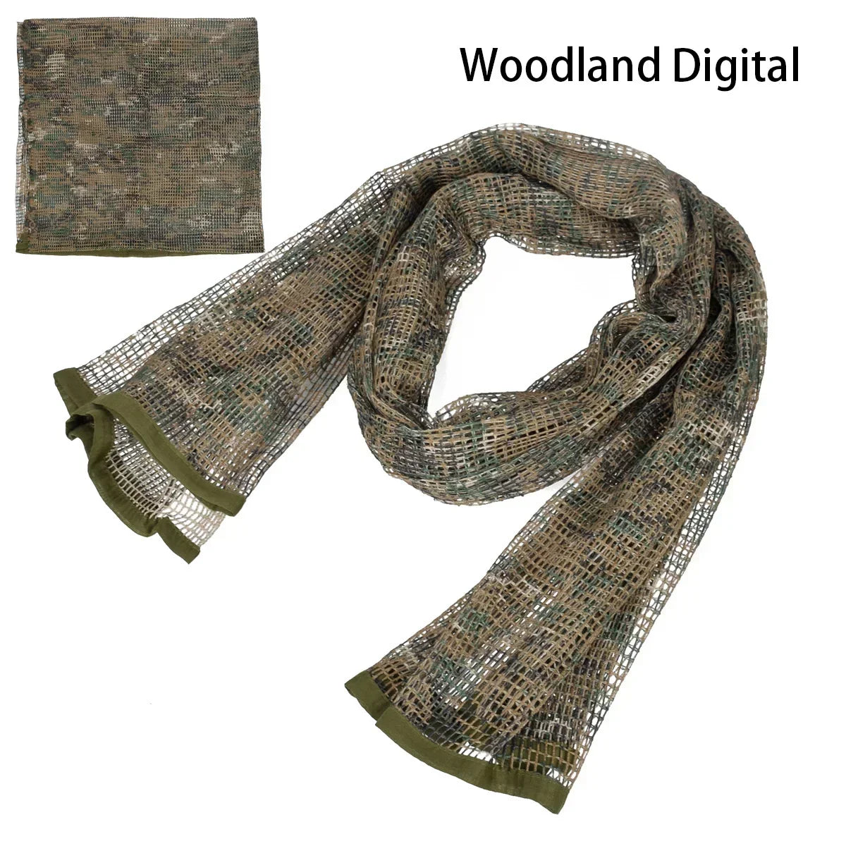 Veil Camo Mesh Scarf for Outdoor Camping Hiking Hunting Activities