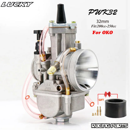 PWK Power Jet Carburetor 21-34mm for 2T 4T Dirt Bike Pit Bike ATV Scooter