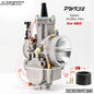PWK Power Jet Carburetor 21-34mm for 2T 4T Dirt Bike Pit Bike ATV Scooter