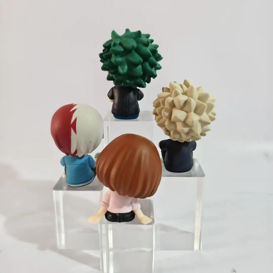 4pcs Anime Sleeping PVC Figure Set Cute Collectible Models