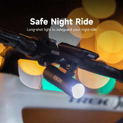 EXPROTAS Front Bike Headlight 400/800 Lumen USB Rechargeable Waterproof Light