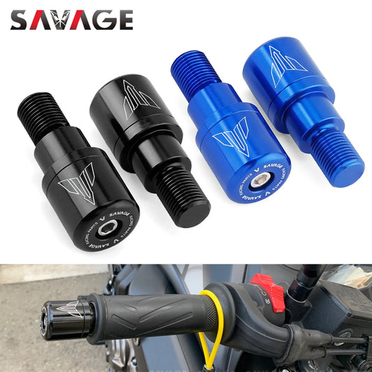 Handlebar Grip Bar Ends Cap For YAMAHA MT07 Tracer MT09 MT10 MT 07 125 FZ 09 10 FZ1 FZ6/N/S XJ6 XSR 700 900 TDM 850 Motorcycle-EXPROTAS