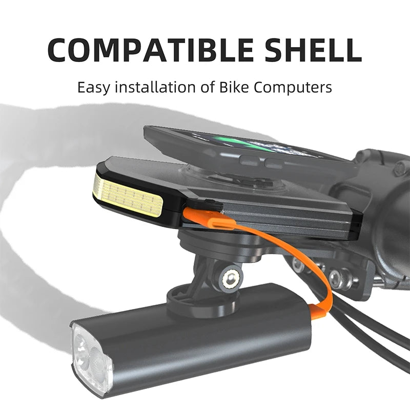 Visibility Cycling Light 5000mAh Bicycle Bike Safety Front Headlight