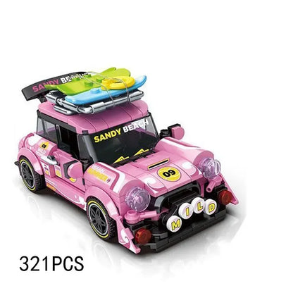 Car Series Building Blocks Model Sets Sports Racing Speed Champion DIY Educational Bricks Toys Boys Kids Adult Christmas Gifts-EXPROTAS