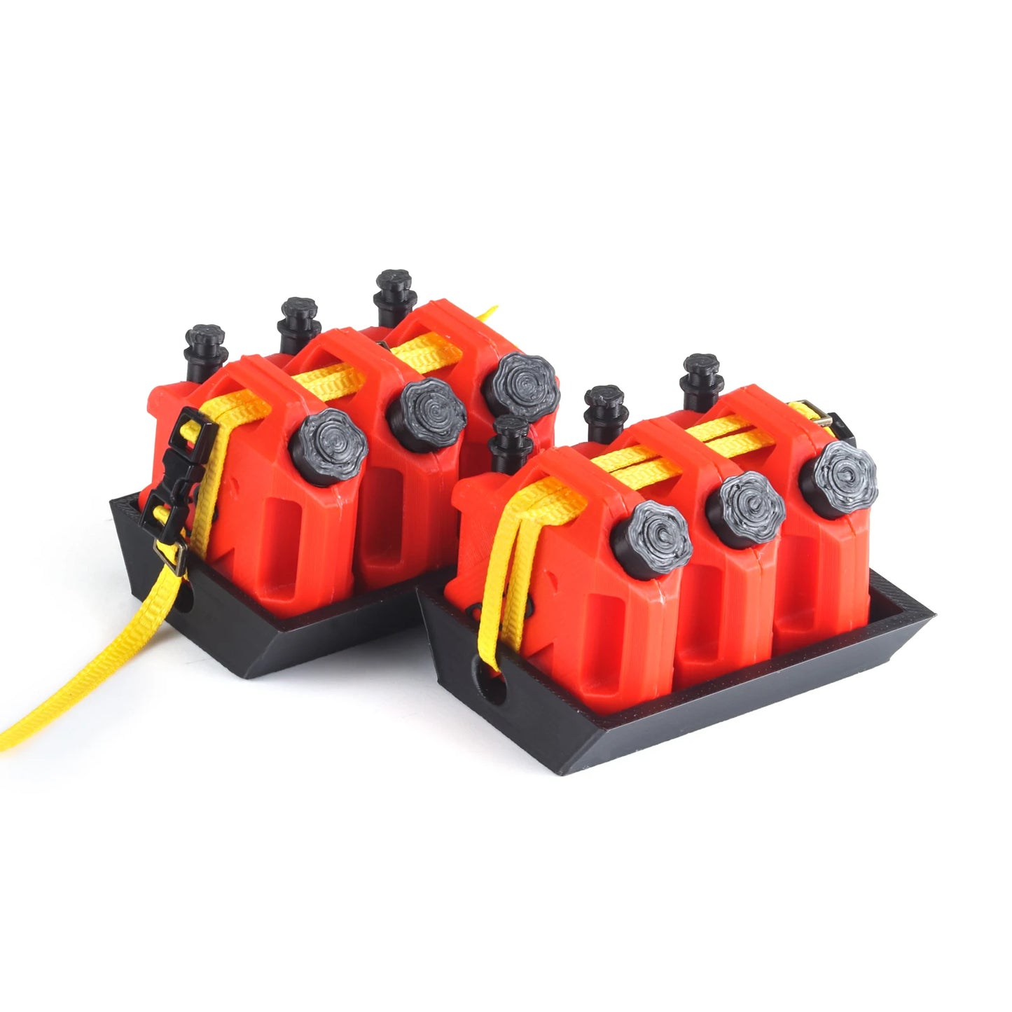 HooCrawler 1/10 RC Mini Fuel Tank Set Decoration Simulation Fuel Tank  for 1/10 RC Crawler TRX4 SCX10 H10 Capra