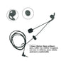 3.5mm Earphone Headset for EJEAS FBIM V6 V6C V4 V4C Intercom Referee