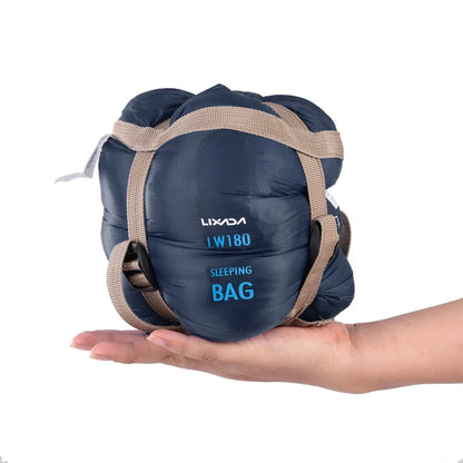 LIXADA 190*75cm Envelope Sleeping Bag Adult Camping Outdoor Mini Walking beach Sleeping Bags Ultralight Travel Bag Spring Autumn-EXPROTAS