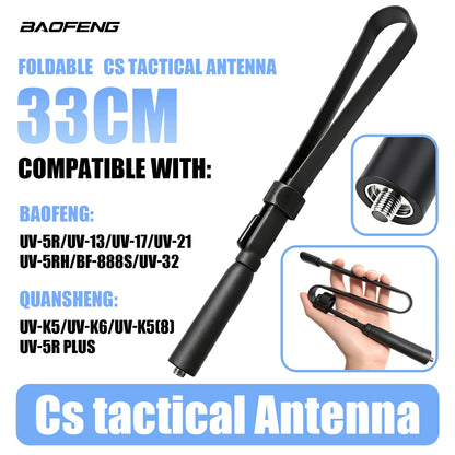 Dual Band Antenna SMA-Female for Baofeng UV-5R Walkie Talkie Radio