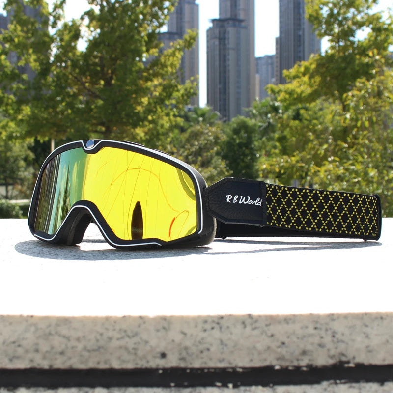 Moto Motorcycle Sunglasses Goggles ATV MX Helmet Riding Safety Protective Eyewear