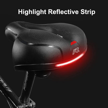 Comfort Bike Saddle Hollow Breathable Shockproof Seat for MTB Road Men/Women
