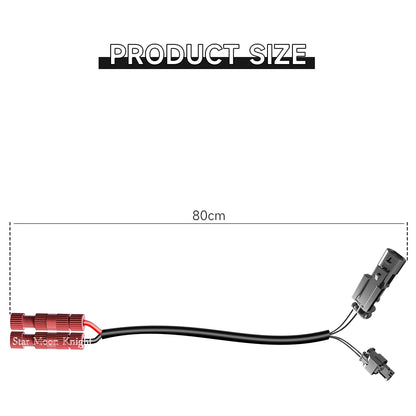 Quick Connect Navigation Cable Set for BMW R1250GS R1200GS F750GS F850GS