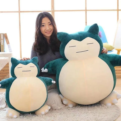 200/150cm Giant Snorlax Plush Pokemon Plush Toys Kawaii Soft Snorlax Leather Shell Plushie NO Filling Pillow Gifts for Children-EXPROTAS