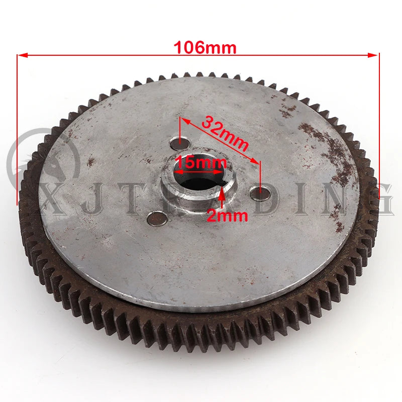 Clutch Assembly for 50cc 60cc 80cc 2-Stroke Bike Engine Parts