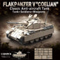 WW2 Military Tank Building Blocks Tiger Panther Churchill Brick Model Toy Set