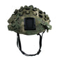 3D Camo Net Helmet Cover Laser Cut Nylon Scrim for Airsoft Paintball Hunting