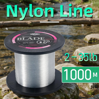 Seaknight Blade 1000M Nylon Fishing Line 2-35LB Freshwater Saltwater