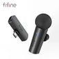 FIFINE M6 Wireless Lavalier Microphone Type-C Mini Mic for Phone Tablet Laptop Live Stream Vlog Interview