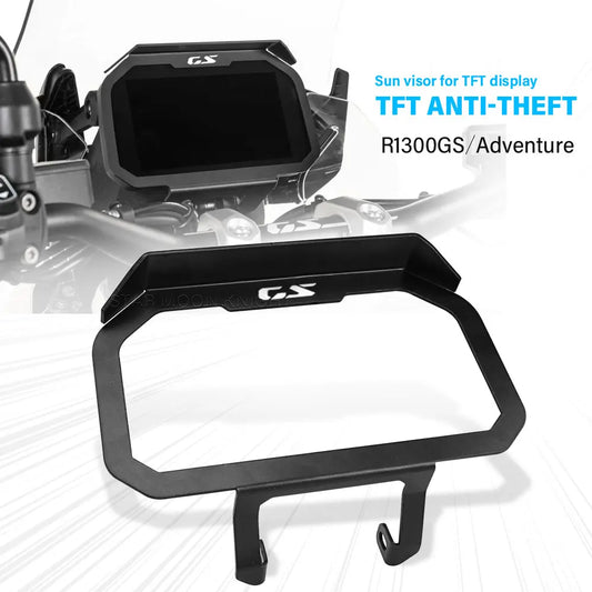For BMW R1300GS Adventure TFT Anti-Theft Sun Visor Cover 2023-2025 Display Guard