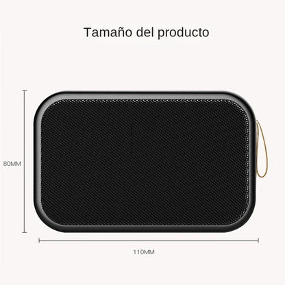 Portable Mini Speaker Bluetooth FM Radio MP3 Player with TF Card Support