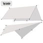 5x3m 4x3m 3x3m Waterproof Tarp Tent Shade Ultralight Garden Canopy Sunshade Outdoor Camping Awning Tourist Beach Sun Shelter-EXPROTAS