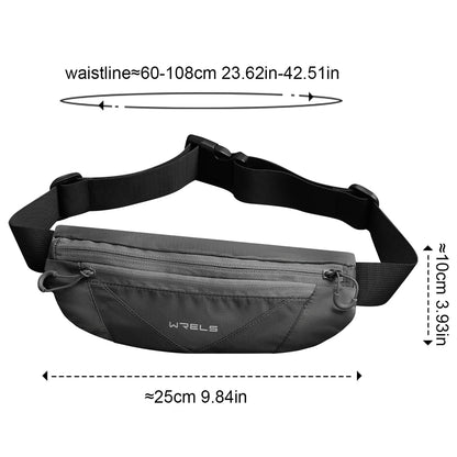 Waterproof Running Waist Bag for Men Women Marathon Sport Belt Pack