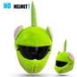 Protection Headgear Cover Plush Cartoon Helmet for Motorcycle Full Face